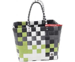 Witzgall - Witzgall ICE-BAG Flechttasche Klassiker Kunststoff grün/grau/weiß/schwarz licht-und farbecht Multicolor