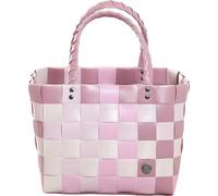 Witzgall - Witzgall ICE-BAG Flechttasche Mini Kunststoff rosa mix licht- und farbecht Rose