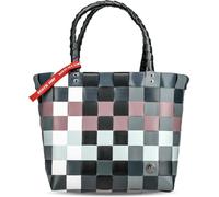 Witzgall - Witzgall ICE-BAG Flechttasche Original Kunststoff lila/beere/weiß licht-und farbecht Multicolor