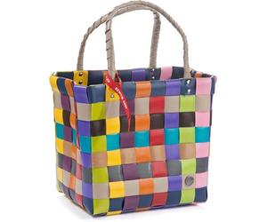 Witzgall - Witzgall ICE-BAG Flechttasche Original Kunststoff rot/gelb/orange/türkis licht-und farbecht Multicolor