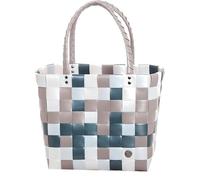 Witzgall - Witzgall ICE-BAG Flechttasche Original Kunststoff taupe/beige/weiß licht-und farbecht Multicolor