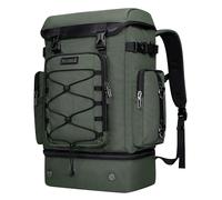 WITZMAN Reiserucksack Herren Damen Laptop Rucksack 17 Zoll Groß 40L Reisetasche Handgepäck Flugzeug mit Schuhfach(B691 Hellgrün)