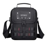 WITZMAN Umhängetasche Herren Klein Handtasche Männer Schultertasche Herren Tasche Crossbody Shoulder Bag Umhängen für Reise（B708 Schwarz）