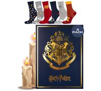 Wizarding World Harry Potter Socken Herren Damen Geschenke Für Frauen Männer 6 Paar 35-40 Buch 6 Paar