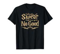 Wizarding World Harry Potter Up To No Good T-Shirt - Unisex Erwachsene und Kinder, Schwarz, S
