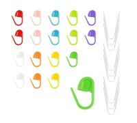 Wjelet 9 Stück für Addi Crasy Trio Stricknadeln Set Metall Rundstricknadeln 23cm in 2.5mm/3mm/3.5mm, und 18 kleine, Farbcodierte Nadeln, Flexibles Nadelspiel für Handcrafted Projekte