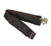 WJLYDM Verstellbare Schulterriemen Vintage Ledergurt for Umhängetasche, Verstellbarer Langer Gurt for Messenger Bags, Herrentaschengurt FüR Handtaschen UmhäNgetaschen(Dark Brown01)