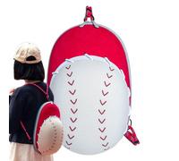WJnflQN Baseballmützen-Reisetasche, Aufbewahrungstasche für Mützen, Outdoor-Sportmützen, tragbare Hut-Tragetasche für Baseballmützen, Eimerhüte, Baskenmützen, rot, Refer to description, Unisex