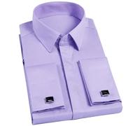 Wjnvfioo Herren-Manschettenknöpfe, Hemd, versteckter Knopf, langärmelig, lässig, schmale Passform, Hemden, 200-84 cm, XL