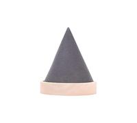 WKabnkn Bedeckter Kegelförmiger Schmuckständer Aus Holz Zur Aufbewahrung Von Armbändern