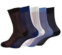 wkd-thvb 10 Paar/Lot große Größe Sommersocken Herren Nylon Dünn Atmungsaktiv Herren Seidensocken Business Arbeit Lange Socken MULTI EU40-48