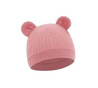 Wkldjf Ganzjahres Babymütze, atmungsaktiv, Waffeln, elastische Kanten, hübsche Tierohrform, Unisex Kopfbedeckung, Kopfbedeckung für Neugeborene, Upgrades, Waffeln, Babymütze für Neugeborene