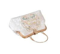 Wkldjf Praktische Umhängetasche chinesischen traditionellen Stil, bestickte Umhängetasche, Damen Abendtaschen für Hochzeit, täglicher Gebrauch, Damen Abendtaschen