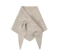 WKZSXXMJ Triangel-Schals aus Kaschmir für Damen Leichter, Warmer Reise-Poncho-Umhang Strickjacken-Schals für Frühling, Herbst und Winter(Khaki)