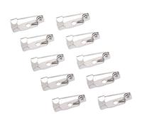 Wlauqueta 50 Stück Sicherheitsnadeln, 15 mm, für DIY/Bastelprojekte, Metall
