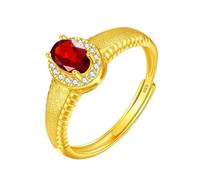 WLLDDDIU Oval Geschliffener Natürlicher Geburtsstein-Edelsteinring Für Damen, Silberner Solitär-Halo-Verlobungsring, Gebürsteter Vintage-Ehering, Verstellbarer Ewigkeits-Versprechensring Für Si