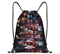 WlsqDE Demon Turnbeutel, Demon Sportbeutel Klein, Rucksack Mit Kordelzug, Sport Schwimmen Schule Reisen Sackpack, für Fanartikel Geschenk