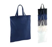 WM101S Westford Mill Einkaufstasche aus Baumwolle French Navy 38 x 42 cm