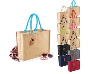 WM407 Westford Mill Jutetasche Einkaufstasche Natural 42 x 33 x 19 cm