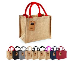 WM412 Westford Mill Jutetasche Einkaufstasche Natural 26 x 22 x 14 cm
