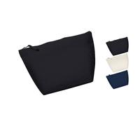 WM540 Westford Mill Kulturtasche mit Metall-Reißverschluss Black S (13 x 12,5 x 6 cm)
