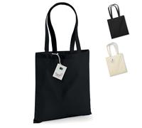 Westford Mill EarthAware® Organic Bag Shopper Baumwolltasche/Einkaufstasche in 13 verschiedenen Farben Bright Royal