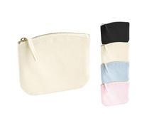 WM825 Westford Mill Baumwolltasche aus Bio-Baumwolle Black 14,5 x 11 cm