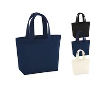 Bio Baumwolltasche Shopper Westford Mill Marina Mini Bag French Navy (Blau)