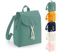 WM881 Westford Mill EarthAware Mini Rucksack Bio-Baumwolle Natural 22 x 30 x 12 cm