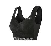 Wmbra Haltungskorrigierender BH mit integrierter Shapewear Komfort Nahtlos Bustier Ohne Bügel Soft Bra Wohlfühl Zero Feel Bralette Weich Push Up Gepolstert Schlaf Ultra Leicht Klassische BHS
