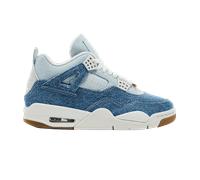 Air Jordan 4 Retro Tex W "Denim" - Size: 43 Sail/Sail-Gum lt Brown-Worn Blue-Metallic Gold