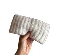 WNAYI Stirnband Damen Winter Gestricktes Haarband Warmes Ohrenwärmer Elastische Haarbänder Mode Stirnbänder Weich Kopfband für Frauen Mädchen Sport Haarschmuck(Beige)