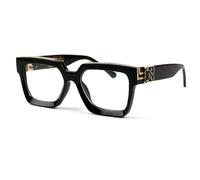 WNCKSQ Sonnenbrille mit großem Rahmen, quadratisch, für Damen und Herren, modische Sonnenbrille fürs Autofahren im Freien, UV400, A15, 1