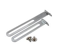 WNDUOKXH Einfach zu installierende Nähmaschinenteile mit multifunktionaler Kantenführung und Steppstich Nähfußoptionen, Positionierungsseitenwand für Haushaltsnähmaschinen, 10 x 1.2 cm