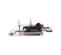 WNDUOKXH Nähmaschinen Kräuselvorrichtung Kantenführung bietet Leistung mit Reißverschlussführungsaufsatz Leichtgewicht Haushalts Doppellagen Nähfüße Blindstich