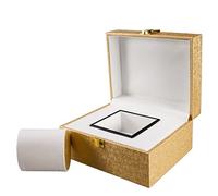 Wnota Uhrenbox Uhrenaufbewahrung Uhrenbox Leder Uhrenetui Uhrenaufbewahrung Schmuck Display Boxen Für Damen Uhrenschachtel (Color : B)