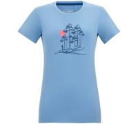 WnsFingalStretch Damen T-Shirt, blau, Gr. 36