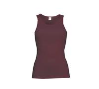 wobera ANGORA Damen-Unterhemd ohne Arm mit 40% Angora und 60% Baumwolle (Gr. XL, Farbe: Bordeaux)