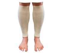 wobera ANGORA Wadenwärmer oder Stulpen (Größe: S/M; Farbe: naturweiß)