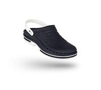 WOCK Clog mit Fersenriemen und Steri-Tech Einlage, Damen und Mann Clogs, Sterilisierbarund mit Zitronenaroma - Hergestellt in Portugal