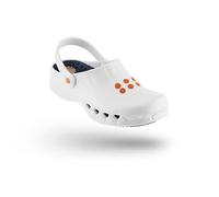 WOCK NUBE mit Einlage, Damen Arbeit Clogs, Unisex - Mann Frau Clog mit Fersenriemen, Sehr leicht - Hergestellt in Portugal
