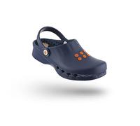 WOCK NUBE mit Einlage, Damen Arbeit Clogs, Unisex - Mann Frau Clog mit Fersenriemen, Sehr leicht - Hergestellt in Portugal