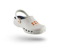 WOCK NUBE mit Einlage, Damen Arbeit Clogs, Unisex - Mann Frau Clog mit Fersenriemen, Sehr leicht - Hergestellt in Portugal