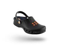 WOCK NUBE mit Einlage, Damen Arbeit Clogs, Unisex - Mann Frau Clog mit Fersenriemen, Sehr leicht - Hergestellt in Portugal