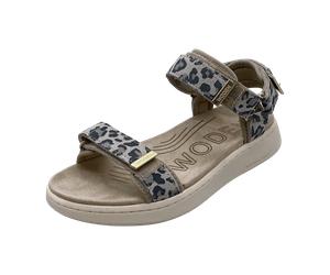 Woden Bequeme Sandalen für Damen, animal, Größe 36 EU