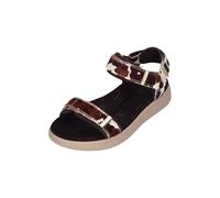 Woden Damen Sandalen - LINE ANIMAL WL673 - cow, Größe:38 EU