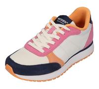 Woden Damenschuhe - Sneakers Ronja WL740 - Navy Papaya, Größe:37 EU
