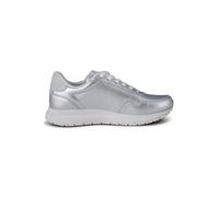 Woden Nora Natural Soft Metallic Silver Größe: 38 | Trainers Outlet | Damen | Grau