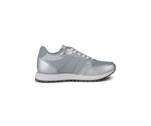 Woden Ronja Metallic Silver Größe: 42 | Trainers Outlet | Damen | Grau