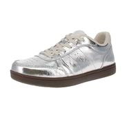Woden WL598 Bjork Leather - Damen Schuhe Sneaker - 039-Silver, Größe:39 EU